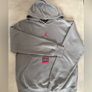 Men’s Nike Air Jordan hoodie size S - gray NWOT